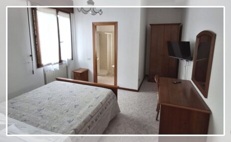Esempio Double Room con 2 posti letto matrimoniale o letti singoli