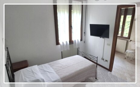 Esempio Single Room con letto per 1 persona